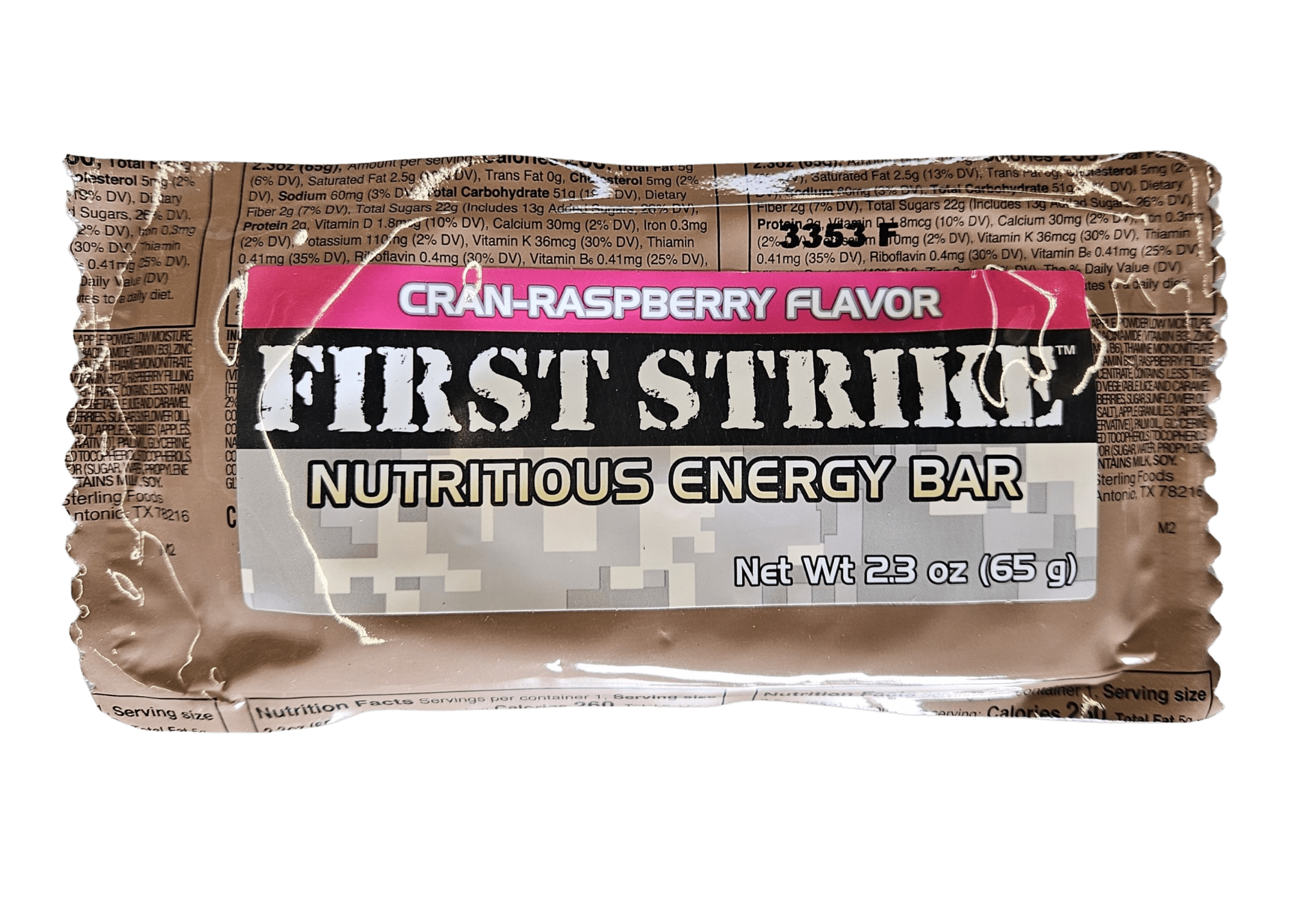 Ration Component - Energy & First Strike Bars – Epidemic Proof