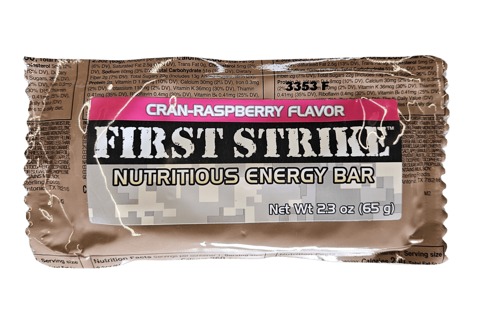 First Strike Bar - CranRaspberry - Epidemic Proof