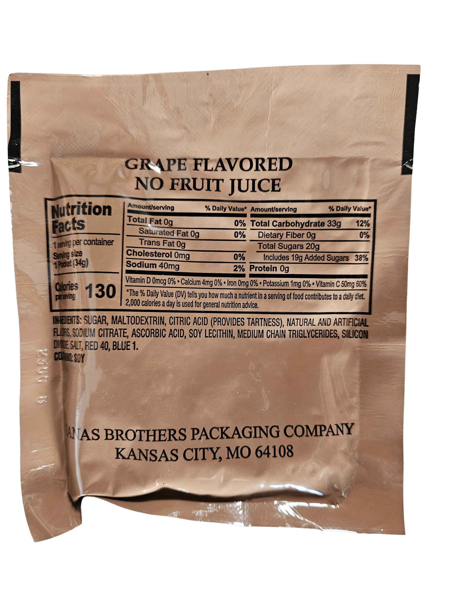 Halal MRE - Vegetable Barley Stew - Epidemic Proof