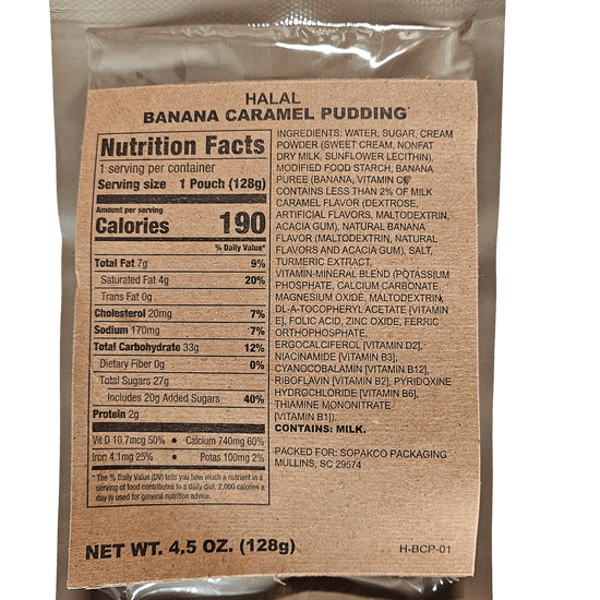 Halal MRE - Cherry Rolled Oats with Almond - Epidemic Proof