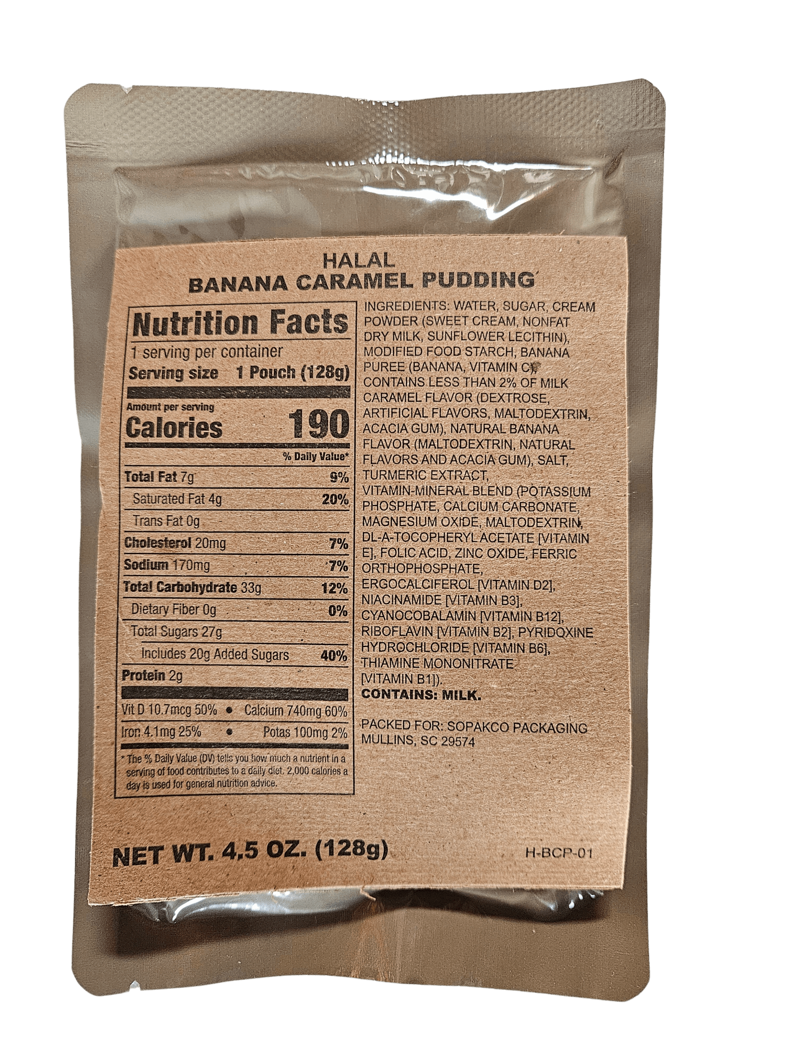 Halal MRE - Cherry Rolled Oats with Almond - Epidemic Proof