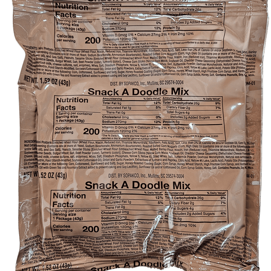 Halal MRE - Lentil Stew with Lamb - Epidemic Proof