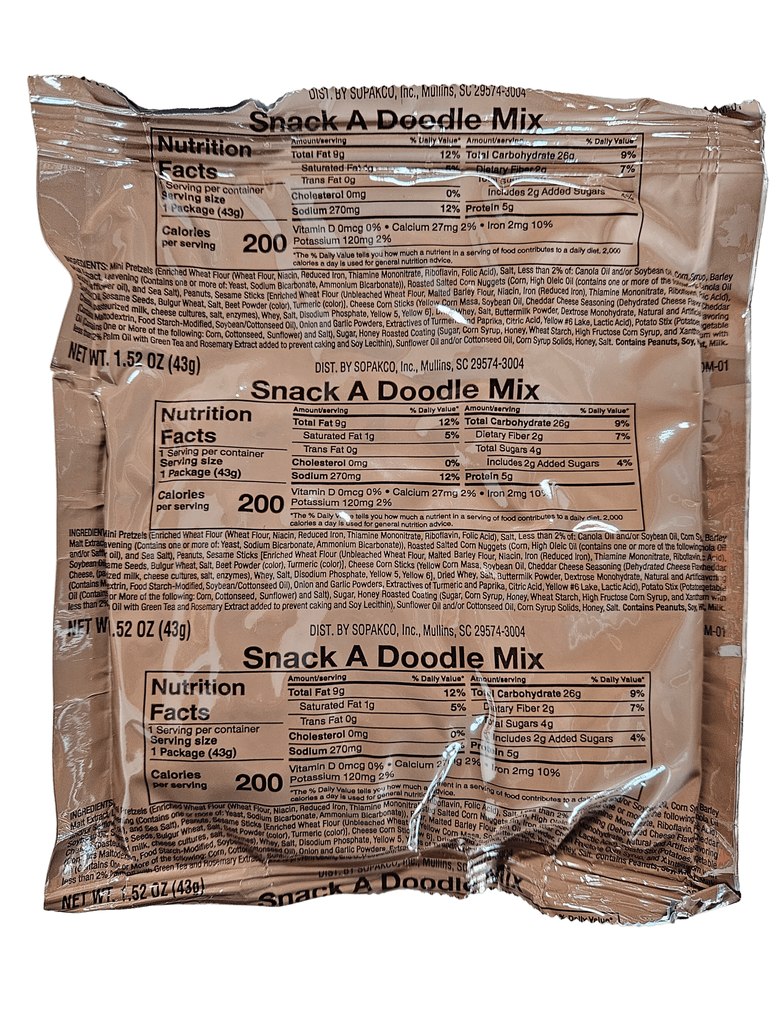 Halal MRE - Lentil Stew with Lamb - Epidemic Proof