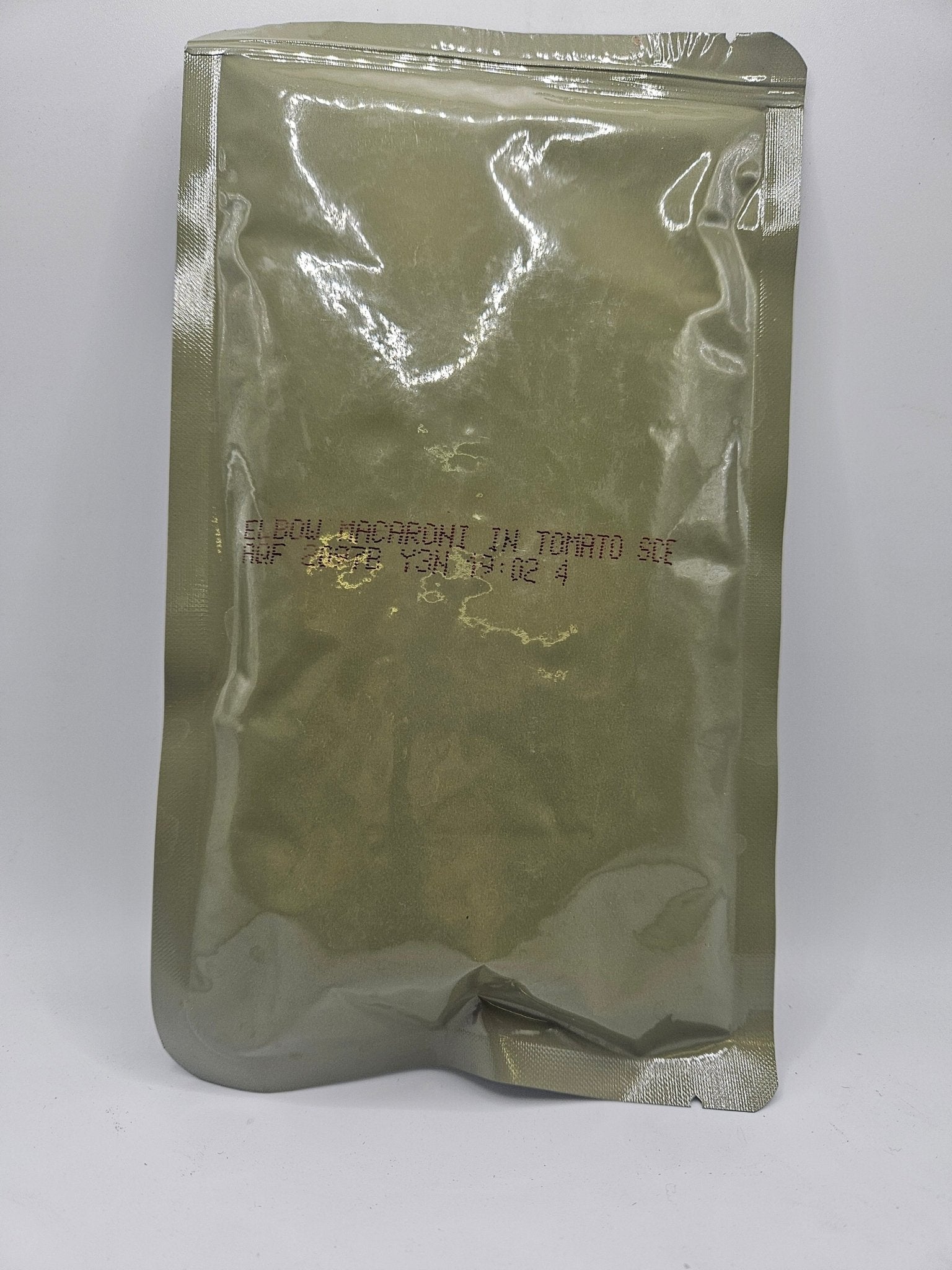 Entree - Elbow Macaroni with Tomato Sauce - Epidemic Proof