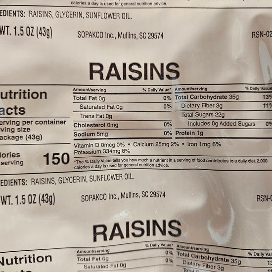 Halal MRE - Beef Roast with Vegetables - Epidemic Proof