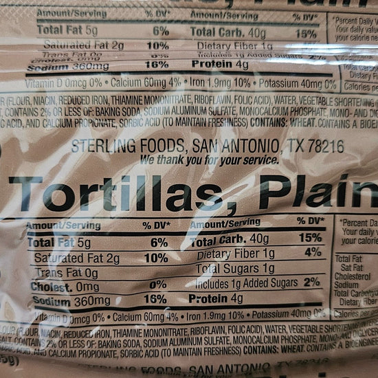 Tortillas - Plain [2] - Epidemic Proof