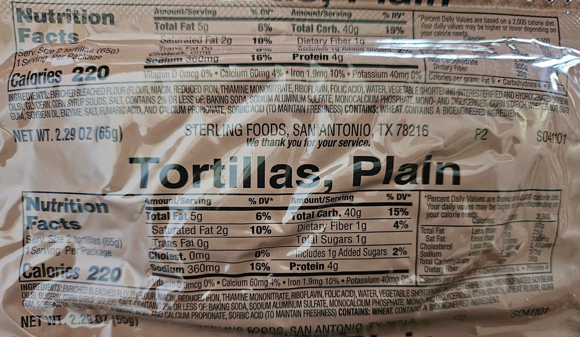 Tortillas - Plain [2] - Epidemic Proof