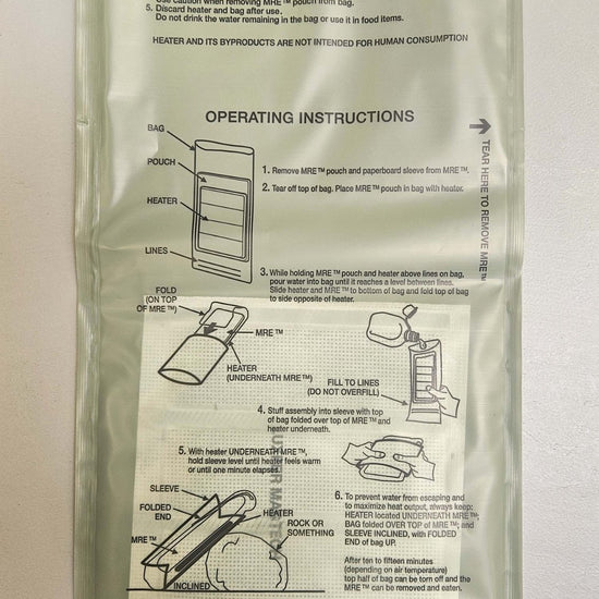 Flameless Ration Heater [FRH] - USGI - Epidemic Proof