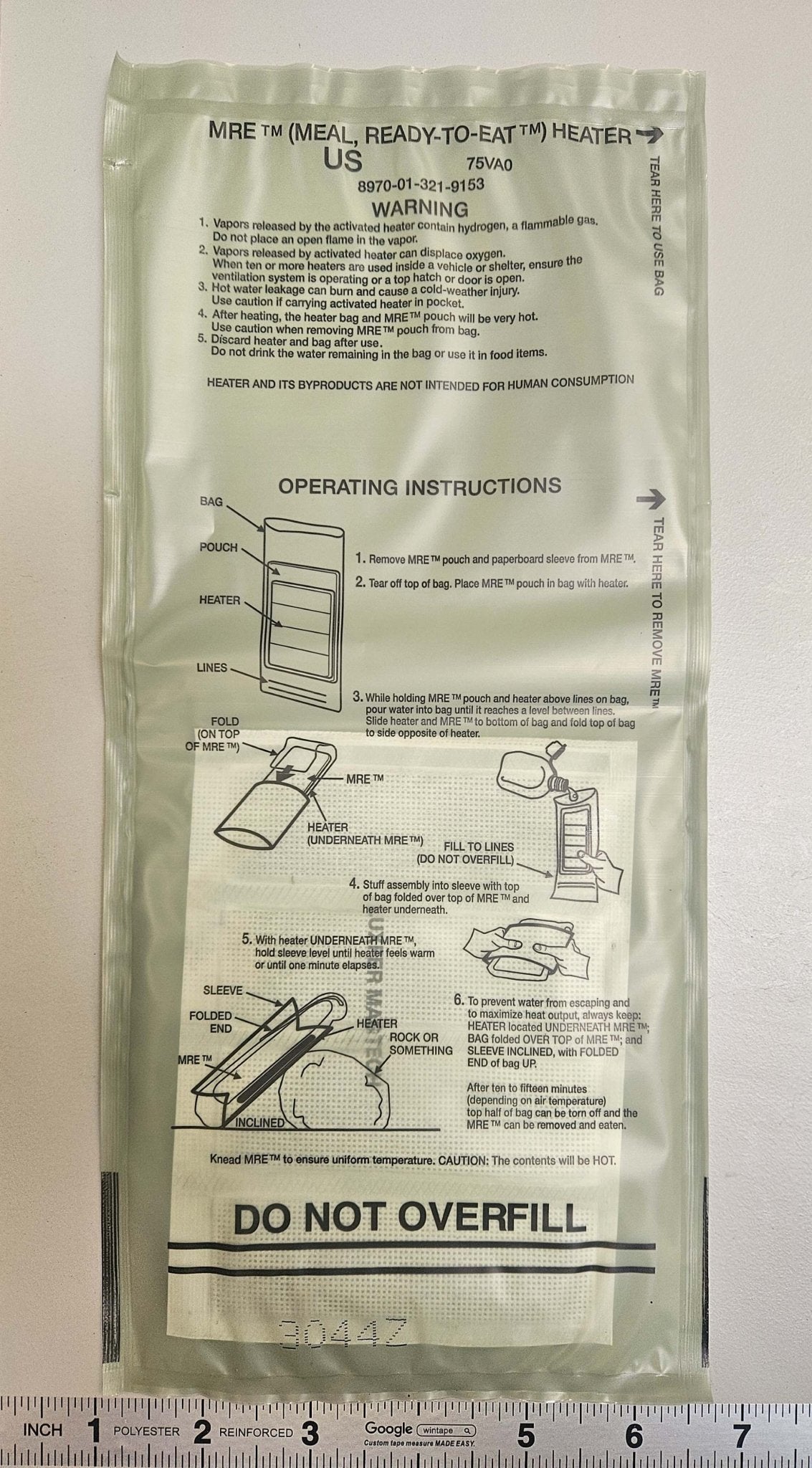 Flameless Ration Heater [FRH] - USGI - Epidemic Proof