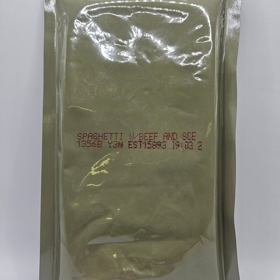 Entree - Spaghetti with Beef and Sauce - Epidemic Proof