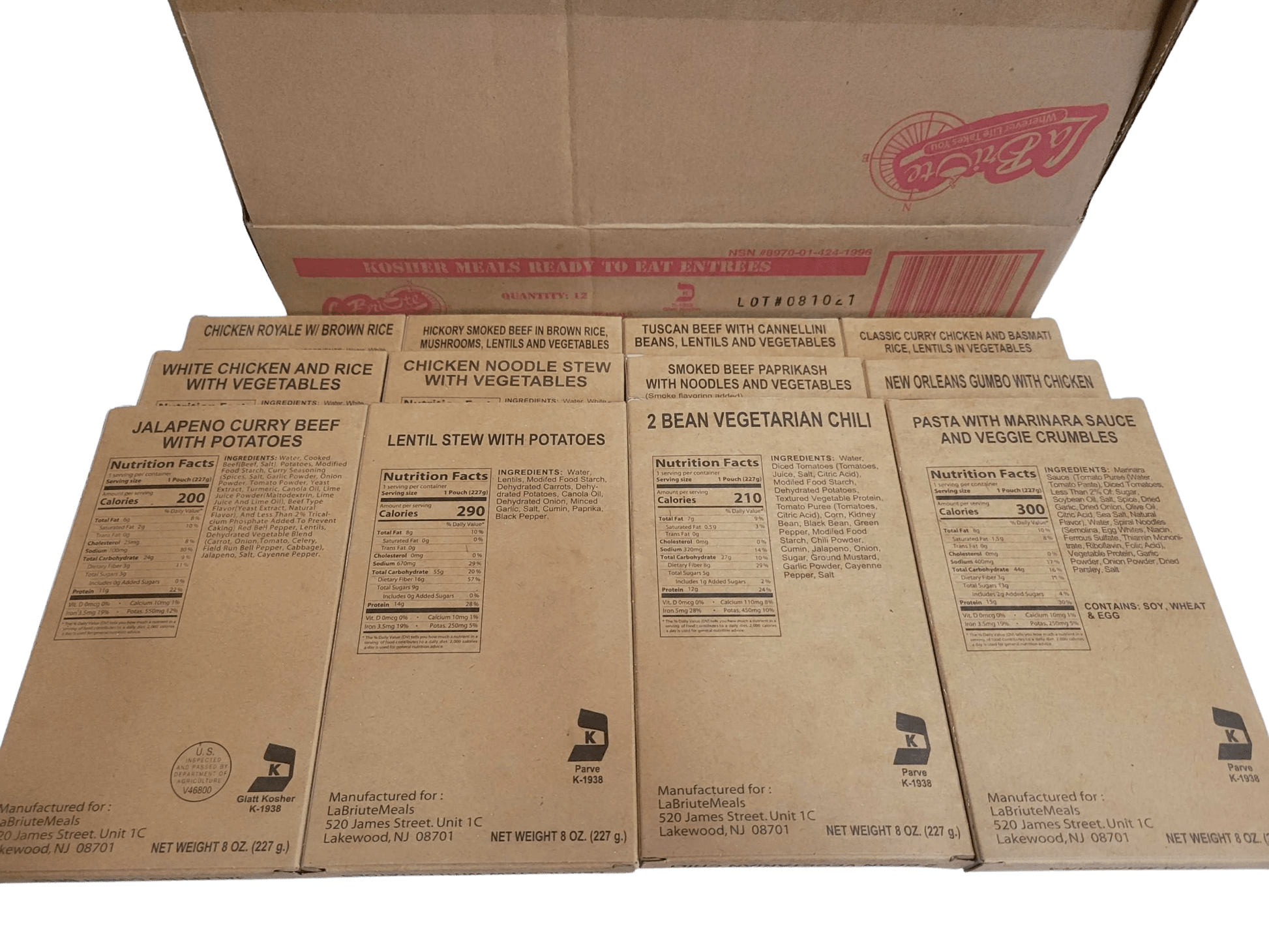 Case - Kosher MRE - Epidemic Proof