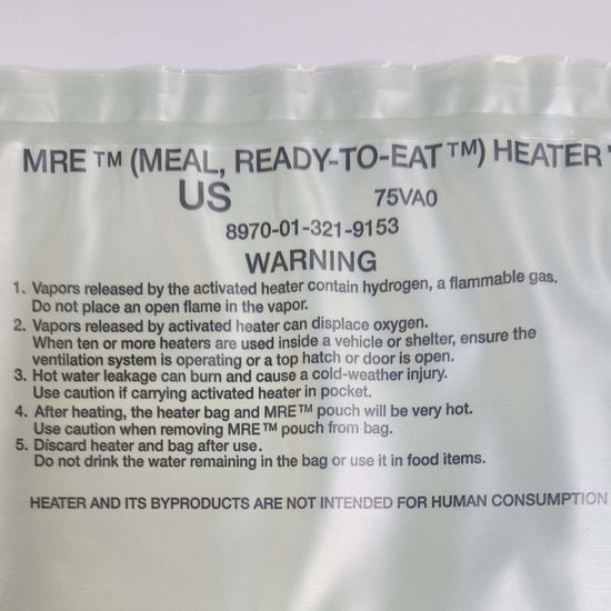 Flameless Ration Heater [FRH] - USGI - Epidemic Proof