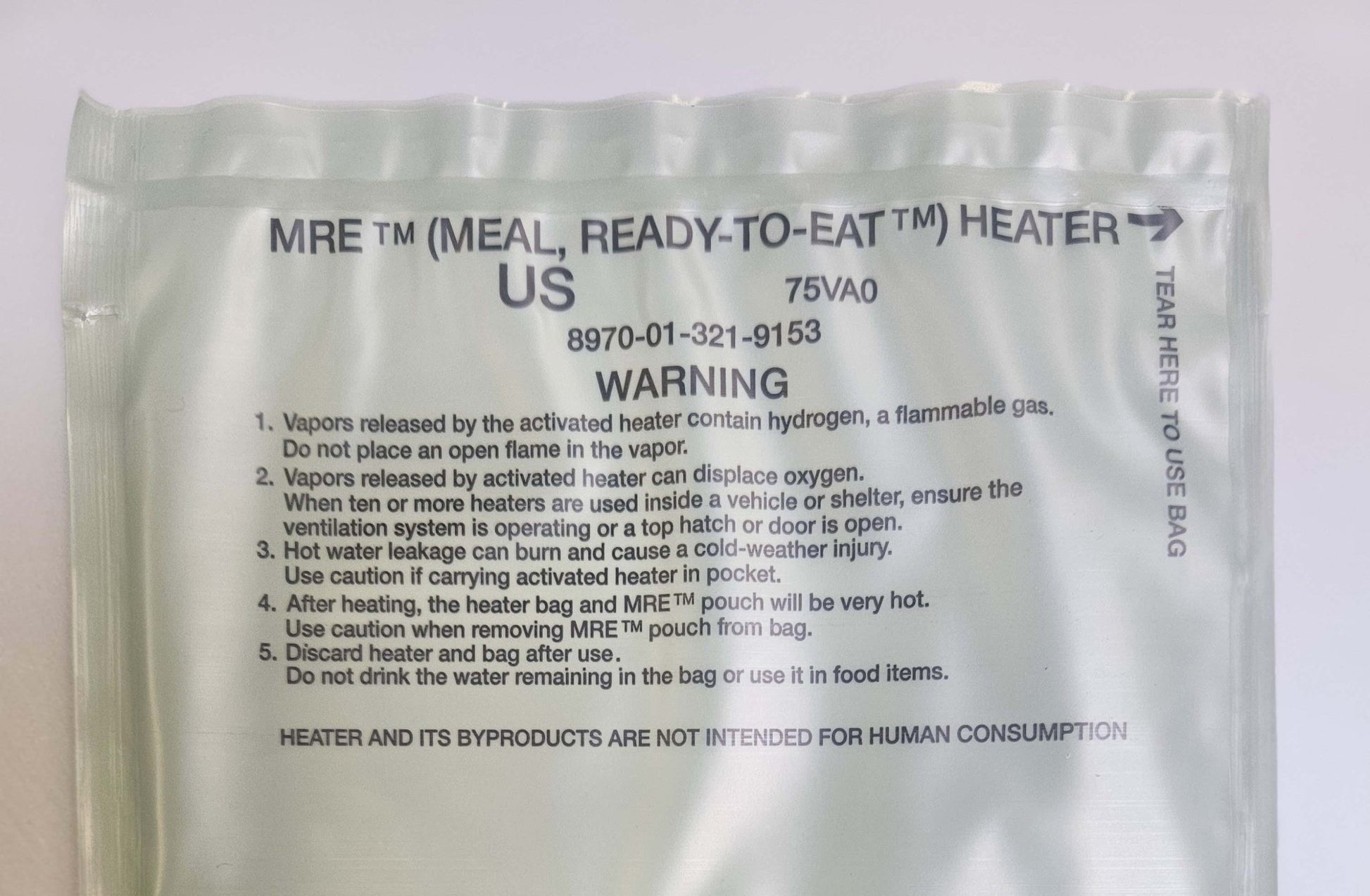 Flameless Ration Heater [FRH] - USGI - Epidemic Proof