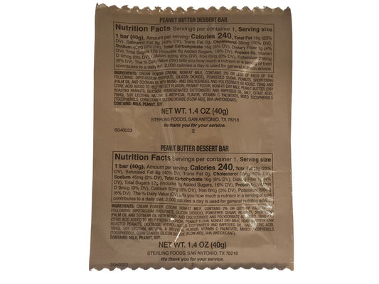 Dessert Bar - Peanut Butter - Epidemic Proof