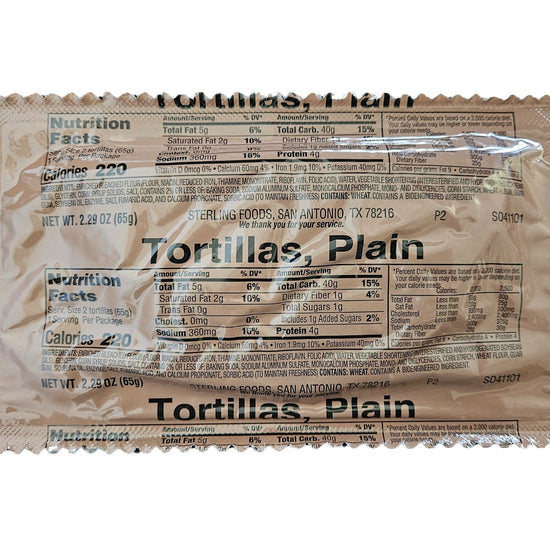 Tortillas - Plain [2] - Epidemic Proof