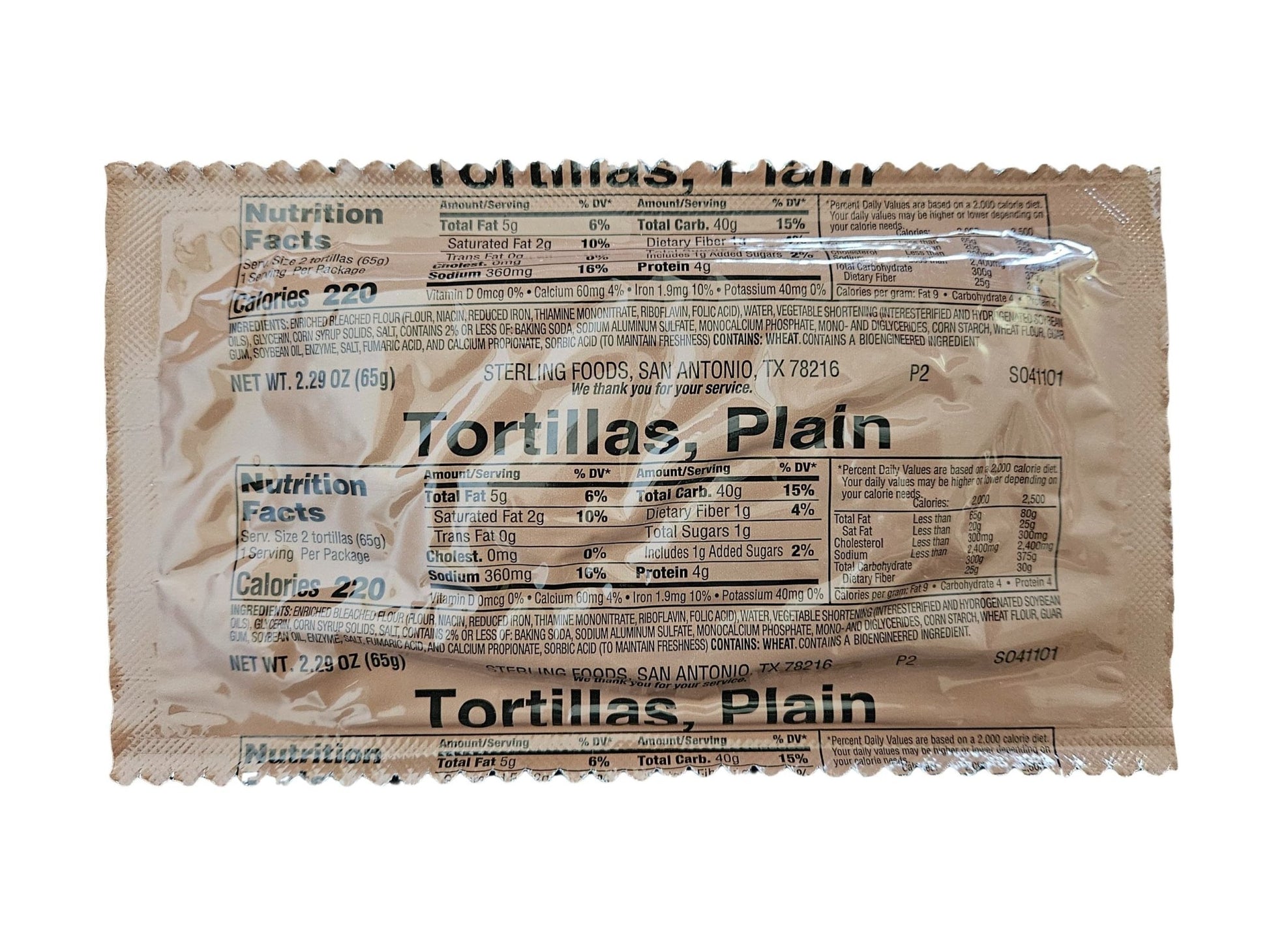 Tortillas - Plain [2] - Epidemic Proof