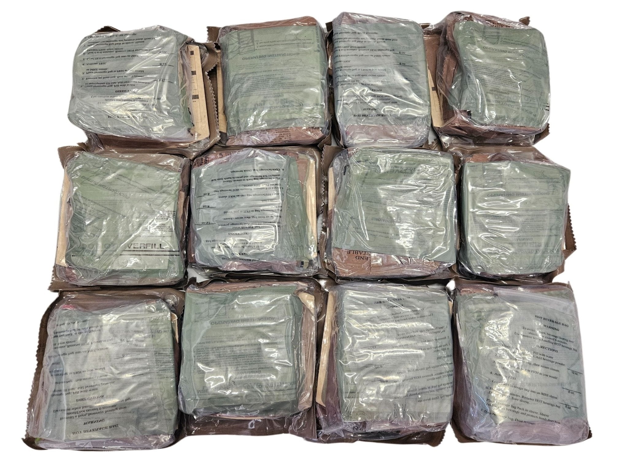 Case A 2026 MRE [Meal Ready to Eat] | In Stock Now – Epidemic Proof