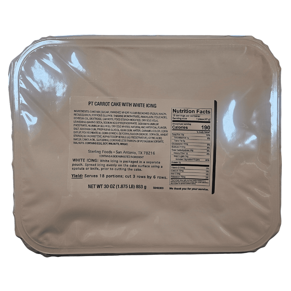 Dessert - Carrot Cake with Icing - Epidemic Proof