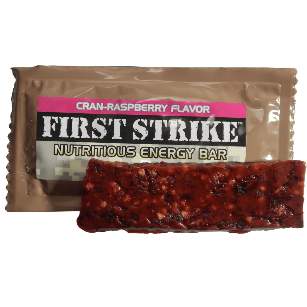 First Strike Bar – CranRaspberry | Authentic MRE Military Energy Bar in ...