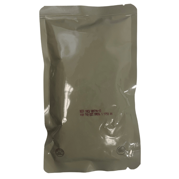 MRE Beef Taco Entrée | Authentic Military Meal in Stock Now – Epidemic ...