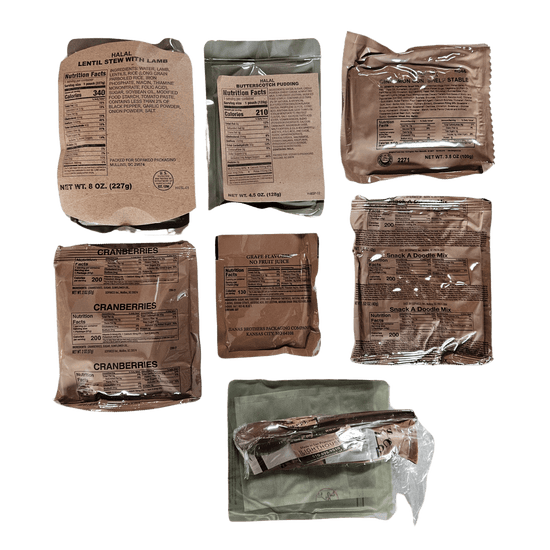 Halal MRE - Lentil Stew with Lamb - Epidemic Proof