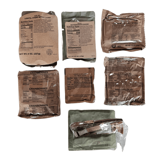 Halal MRE - Lentil Stew with Lamb - Epidemic Proof