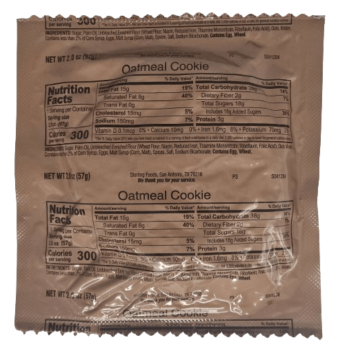 Cookie - Oatmeal - Epidemic Proof