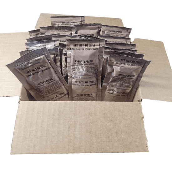 MRE Cheese Spread, Cheddar - Epidemic Proof