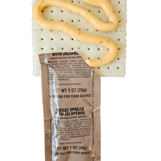 MRE Cheese Spread, Jalapeno Cheddar - Epidemic Proof