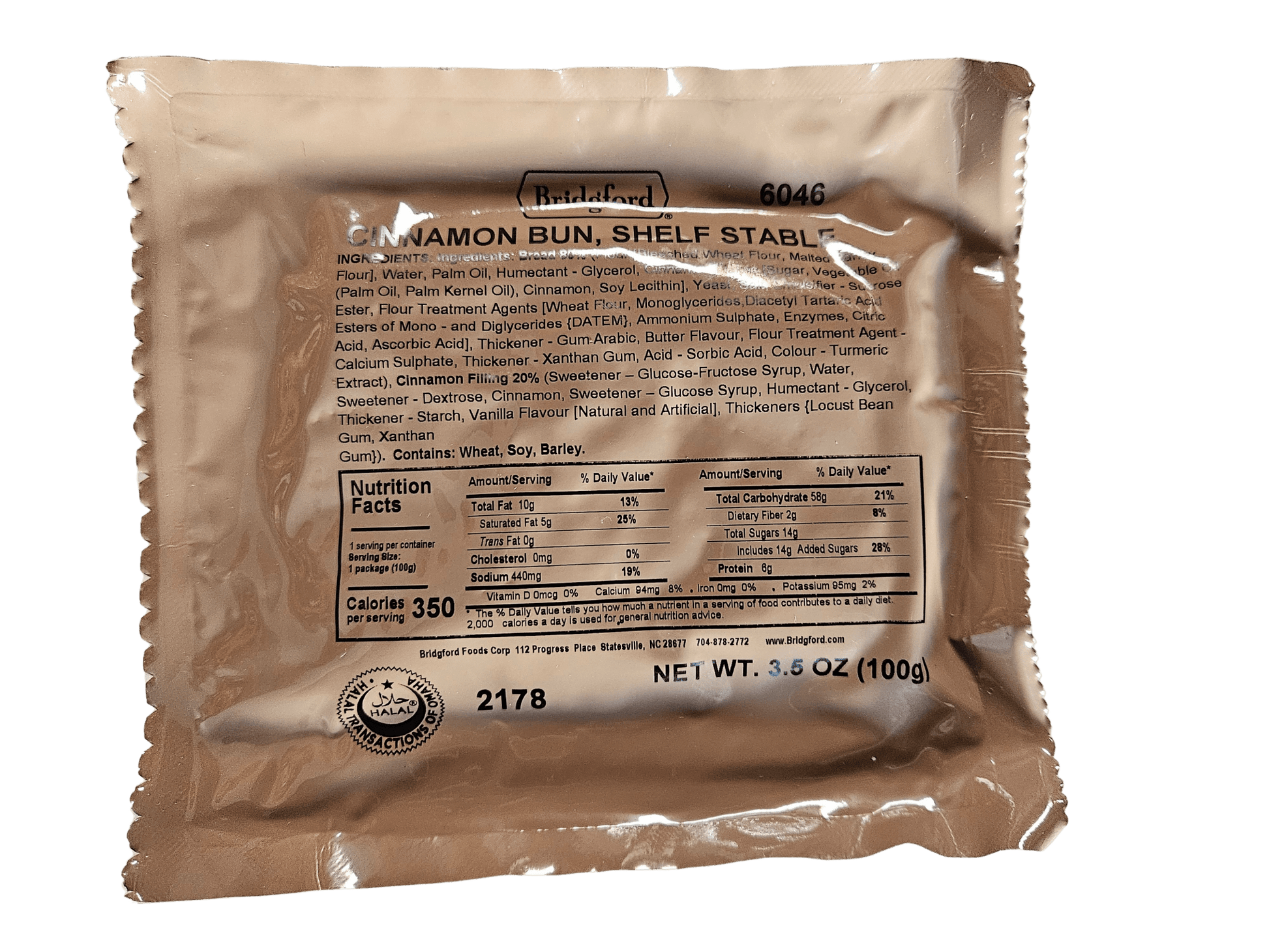 Halal MRE - Cherry Rolled Oats with Almond - Epidemic Proof