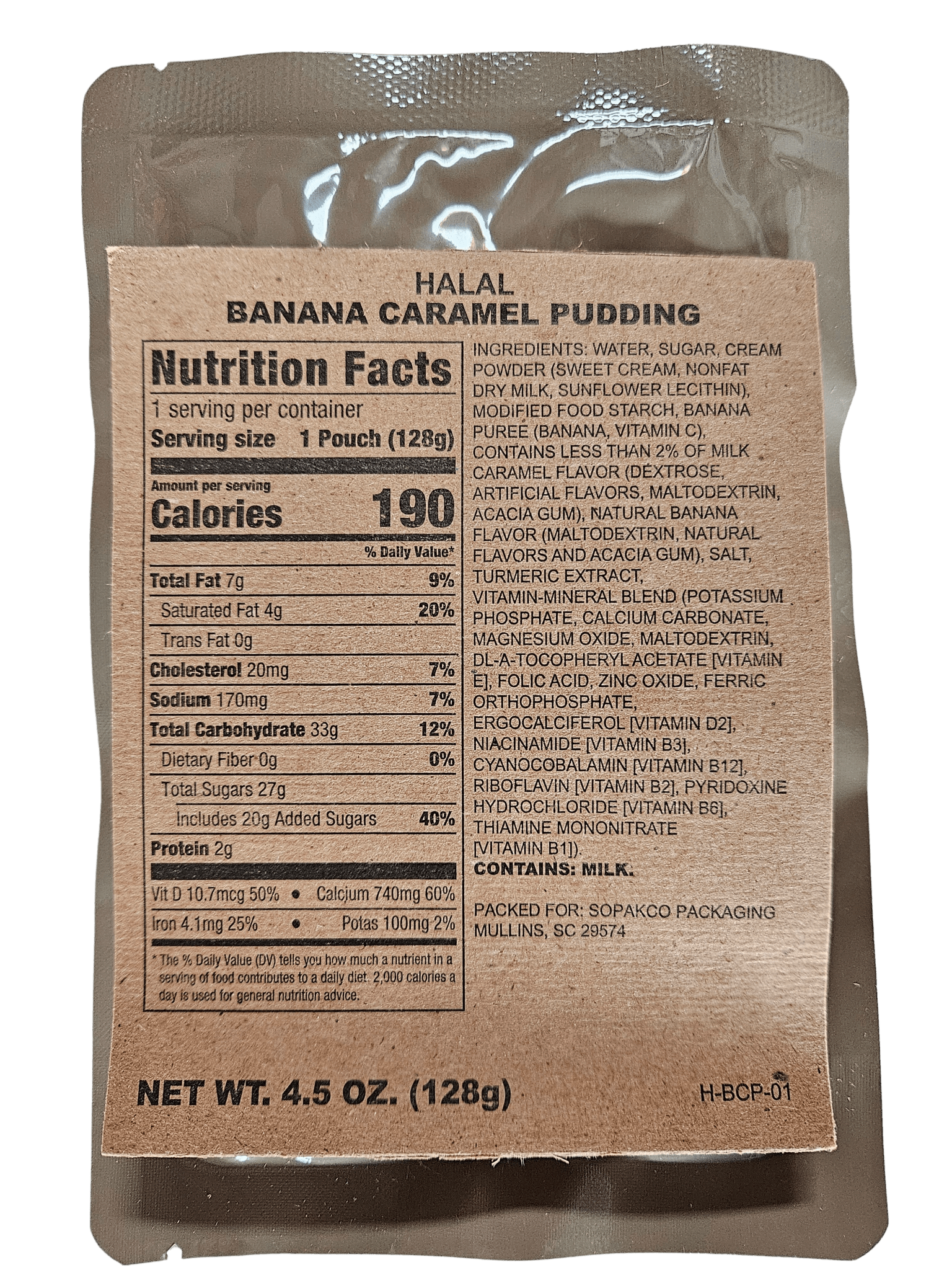 Halal MRE - Jalfrazi with Lamb - Epidemic Proof