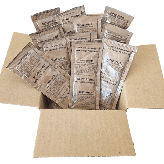 MRE Cheese Spread, Cheddar - Epidemic Proof