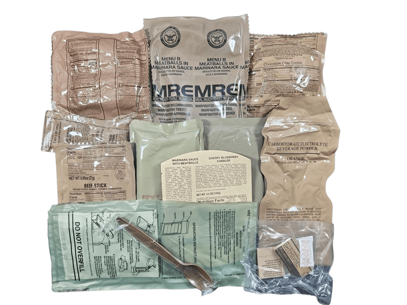 MRE - Meatballs in Marinara - Epidemic Proof
