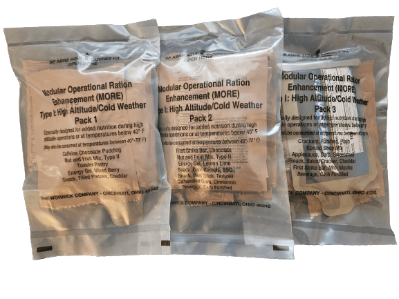 More Rations MORE Type I Case – Cold Weather Supplemental Rations – Epidemic Proof