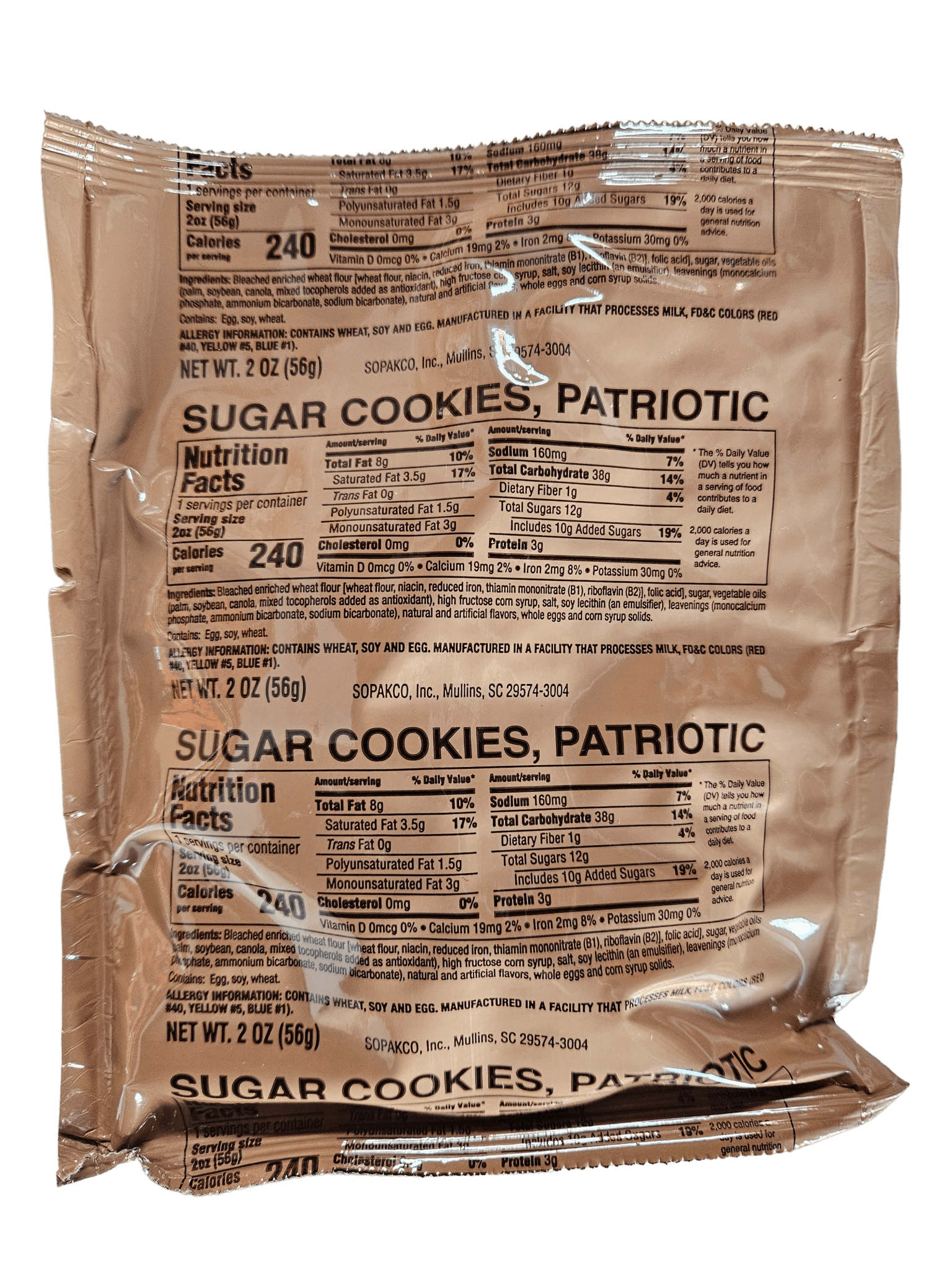 Halal MRE - Saag Chole, Vegetarian - Epidemic Proof