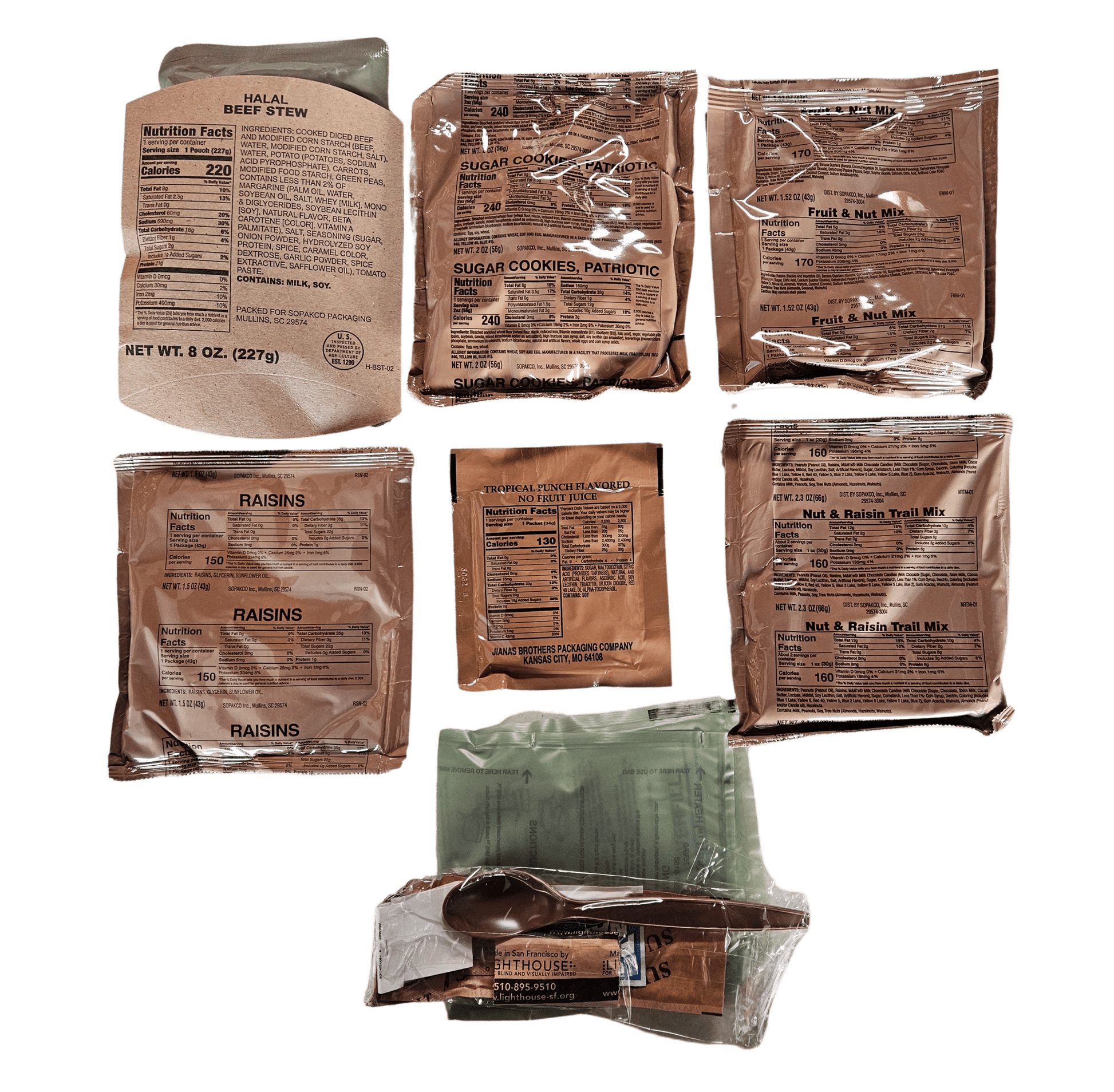 Halal MRE - Beef Stew - Epidemic Proof