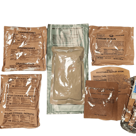 Halal MRE - Vegetable Barley Stew - Epidemic Proof