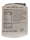 Halal MRE - Saag Chole with Lamb - Epidemic Proof
