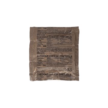 MRE Crackers - Cheddar Cheese Pretzels - Epidemic Proof