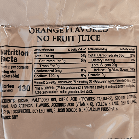 Halal MRE - Chicken and Vegetables - Epidemic Proof