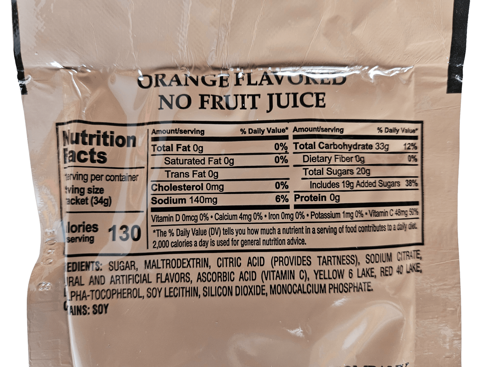 Halal MRE - Chicken and Vegetables - Epidemic Proof