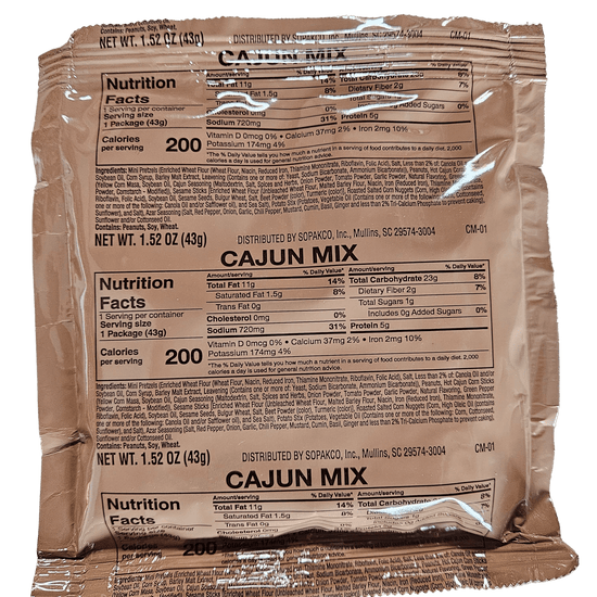 Halal MRE - Jalfrazi with Lamb - Epidemic Proof