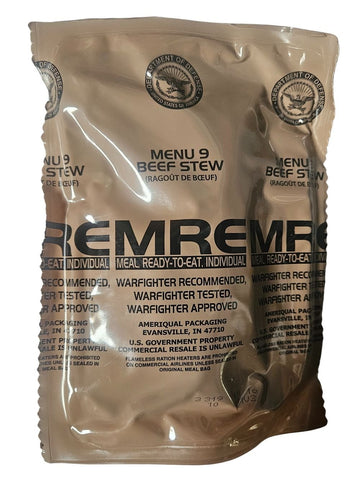 MRE - Beef Stew - Epidemic Proof