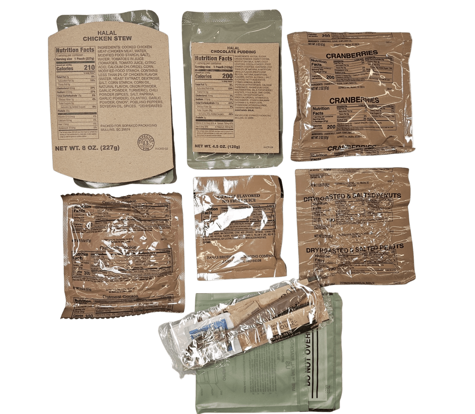 Halal MRE - Chicken Stew - Epidemic Proof