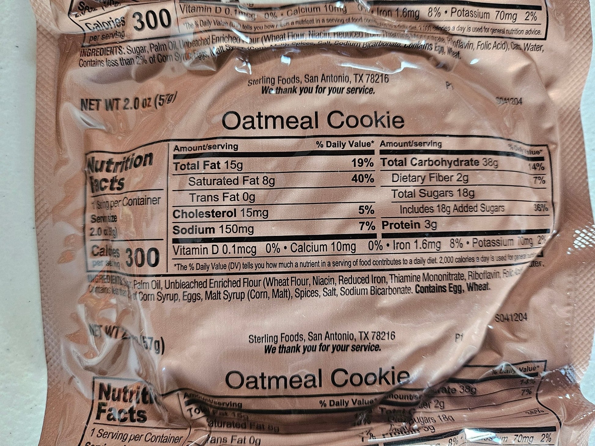 Halal MRE - Chicken Stew - Epidemic Proof