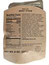 Halal MRE - Beef Stew - Epidemic Proof