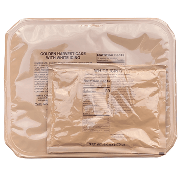 Dessert - Golden Harvest Cake with Icing - Epidemic Proof