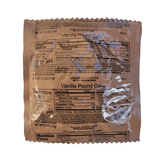 Pound Cake - Vanilla - Epidemic Proof