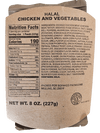 Halal MRE - Chicken and Vegetables - Epidemic Proof