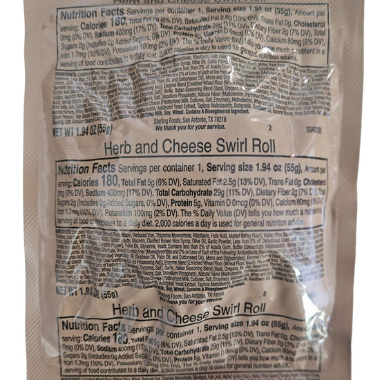 Herb and Cheese Roll - Epidemic Proof